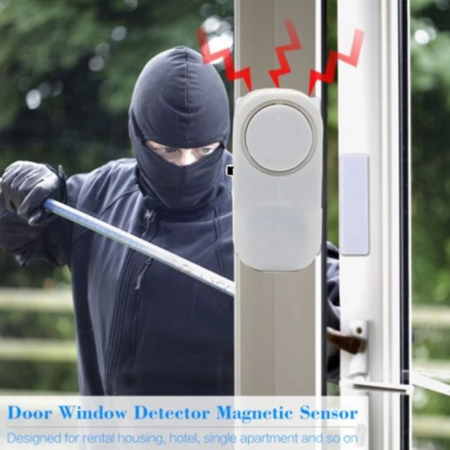 Wireless Window Door Alarm Sensor for Kids Safety Home Security  Office Door Bell - Image 3