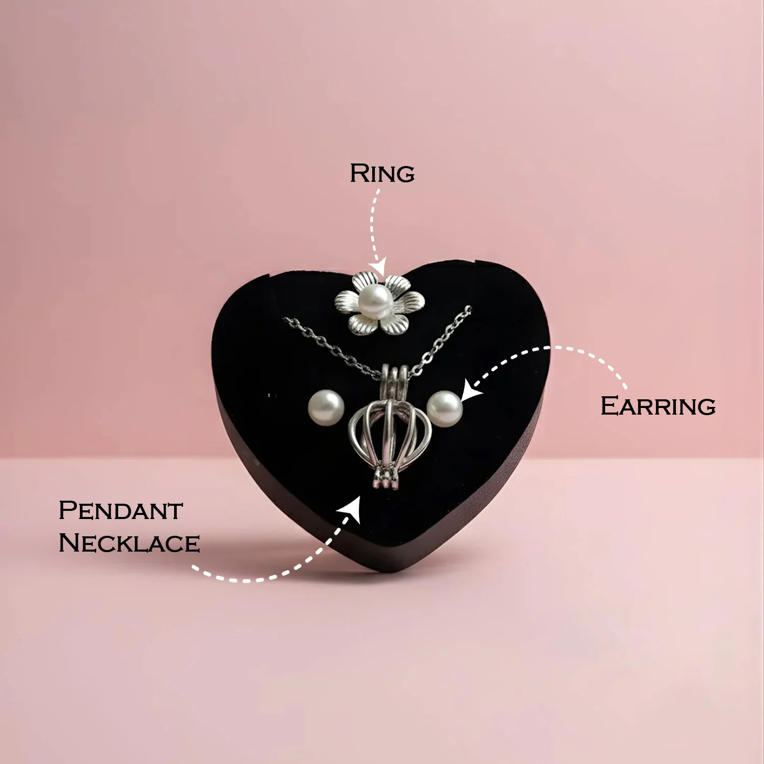 Wish Pearl Necklace Gift Set (1 Set / mix desgin) - Image 7