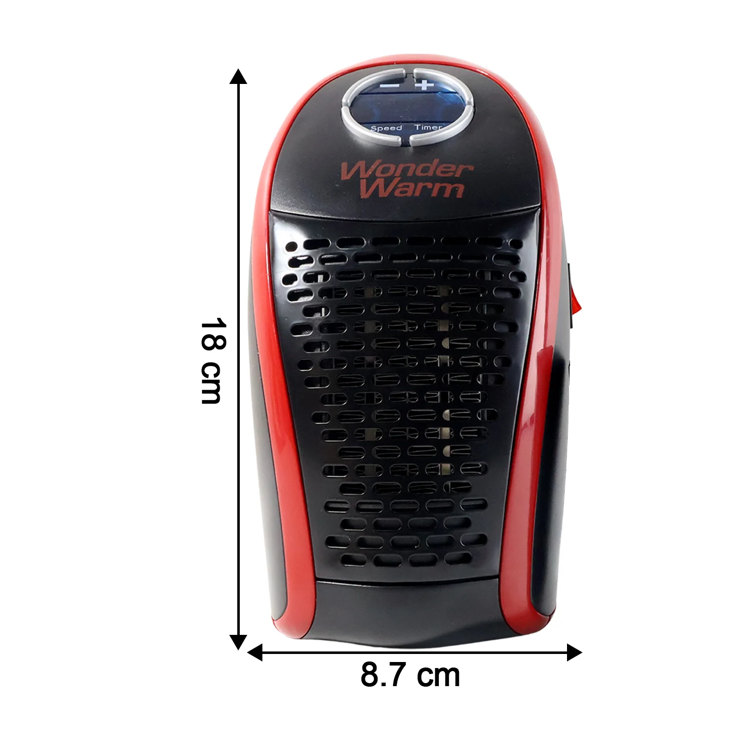 Wonder Warm 400W Wall Plug Room Heater with Remote Control (1 Pc) - Image 8