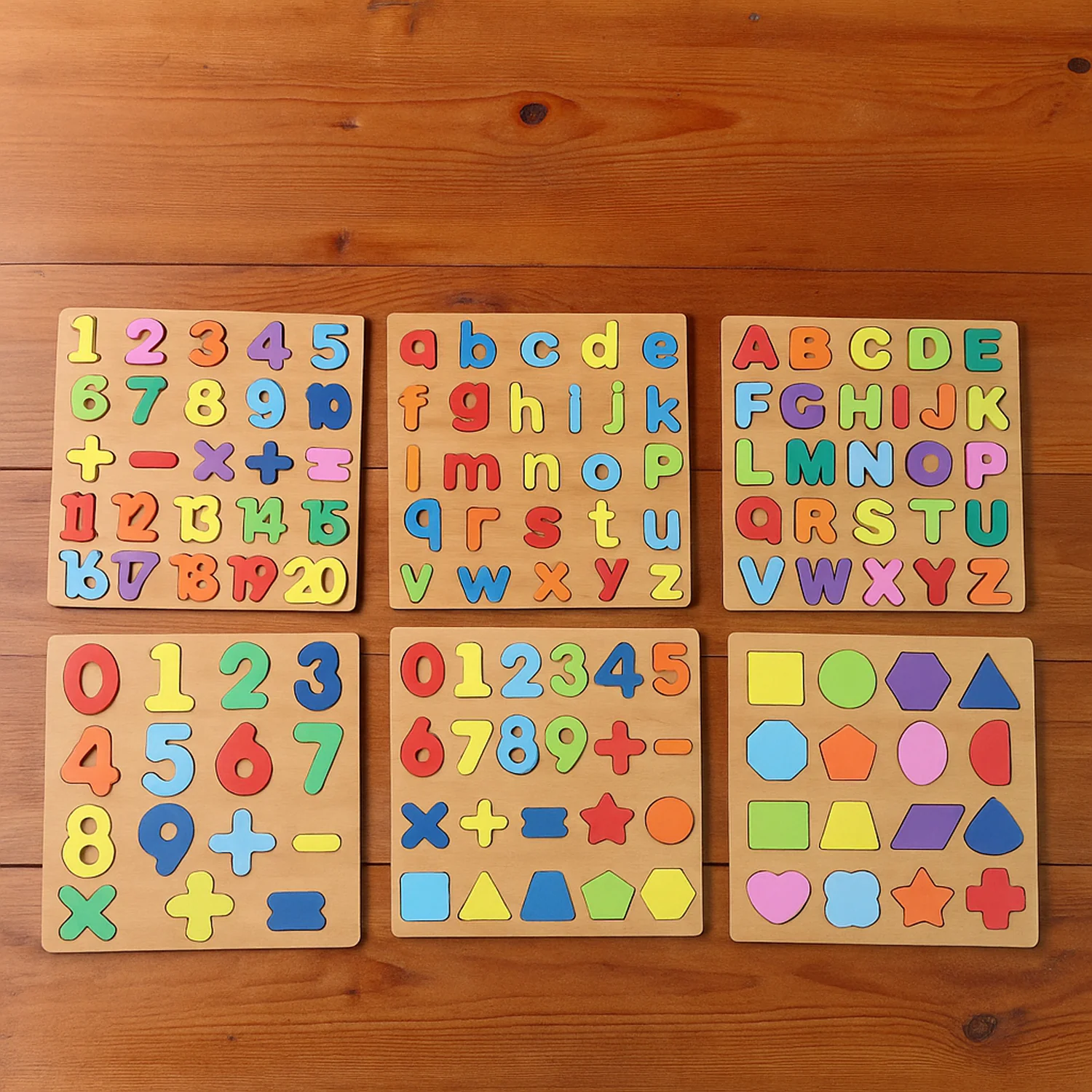 Wooden Learning Puzzle Board - (Mix  Design / 1 Pc) - Image 6