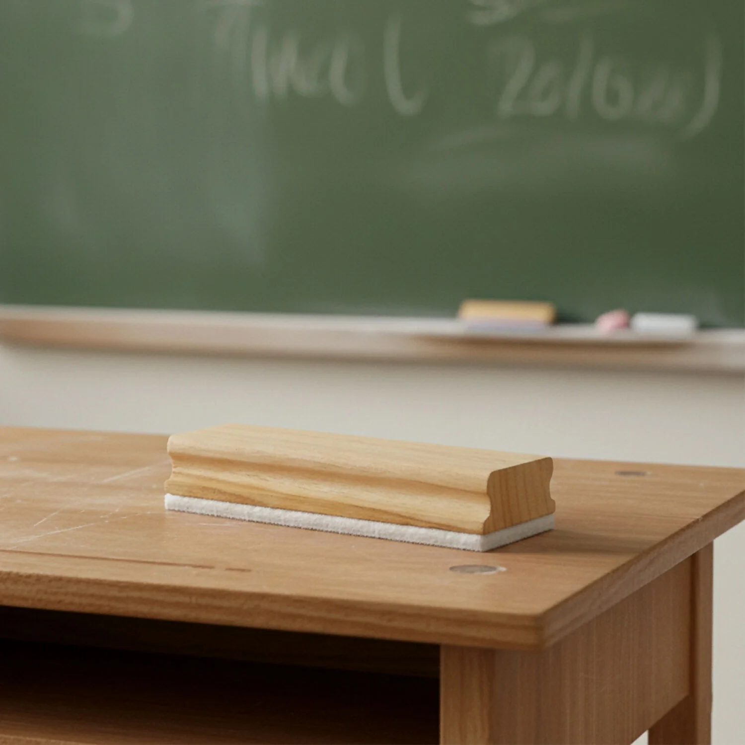 Wooden Whiteboard Duster Easy Clean Eraser for School, Office, Home & Classes - Image 2