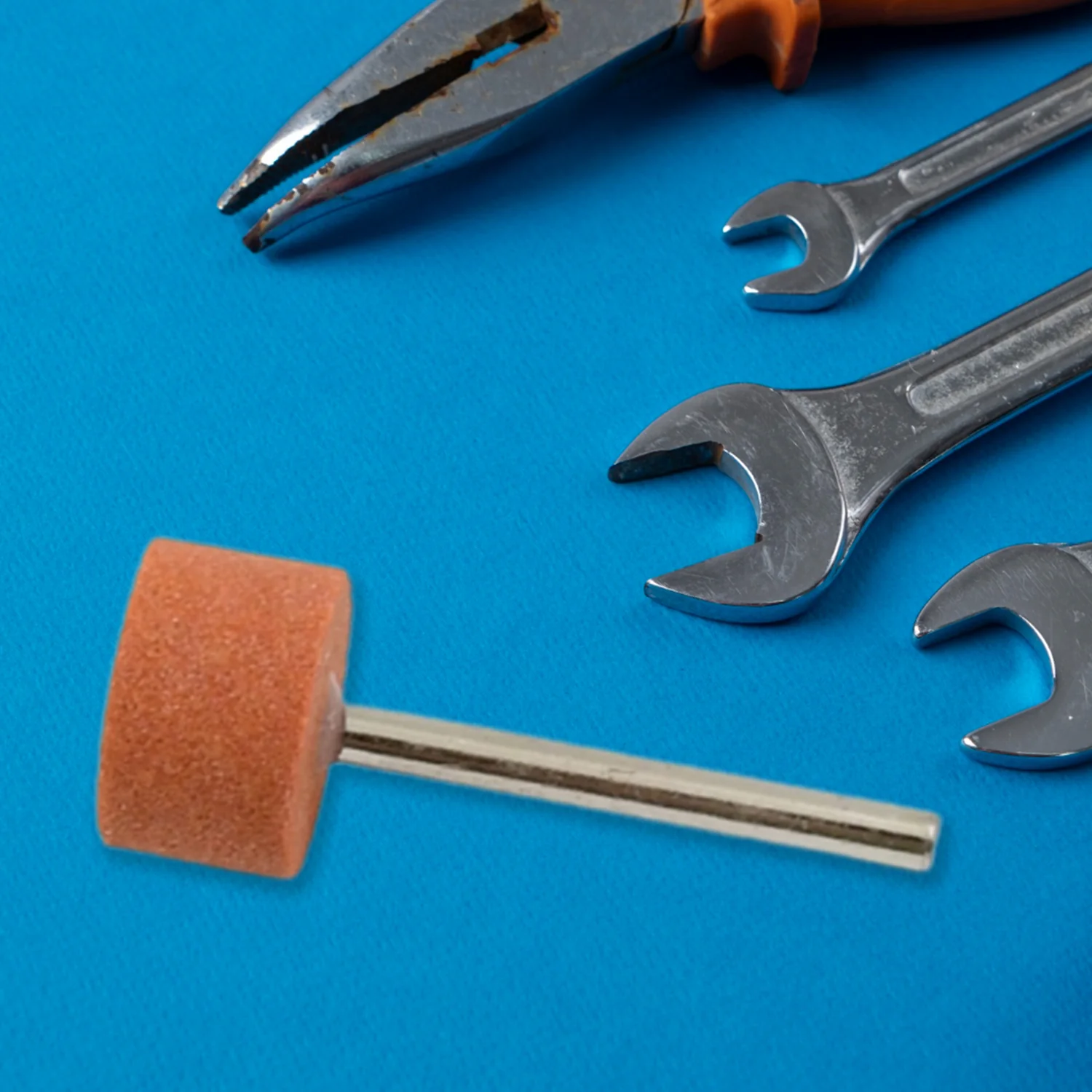 Wool Felt Polishing Buffing Wheels, Wool Felt Mounted Polishing Bits (3 Pcs Set) - Image 3