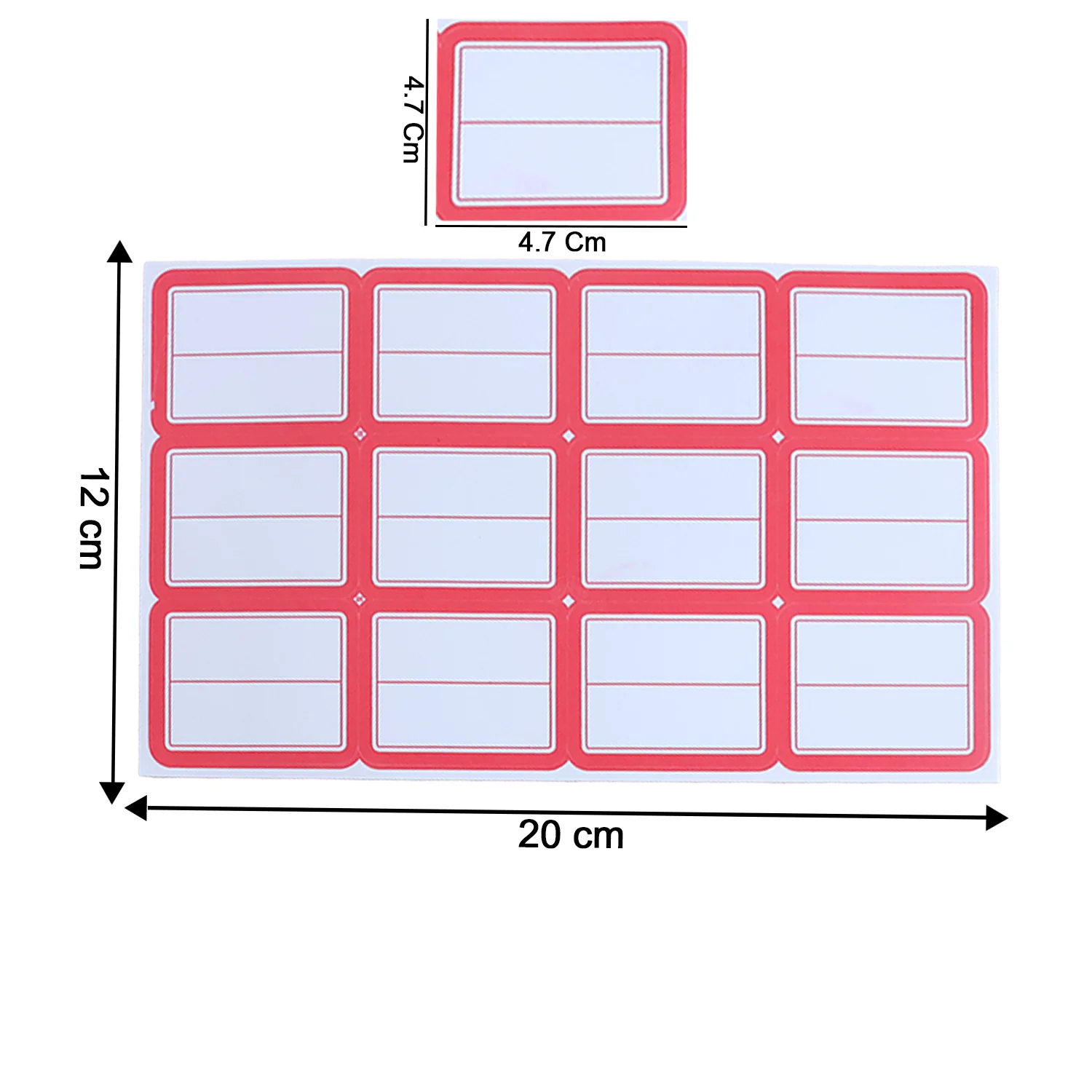 Writable Label Stickers – 50 Sheets - Image 4