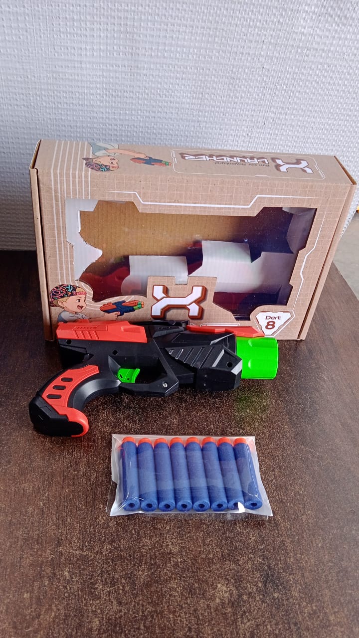 X Launcher Soft Bullet Dart Gun Toy for Kids Set - Image 8