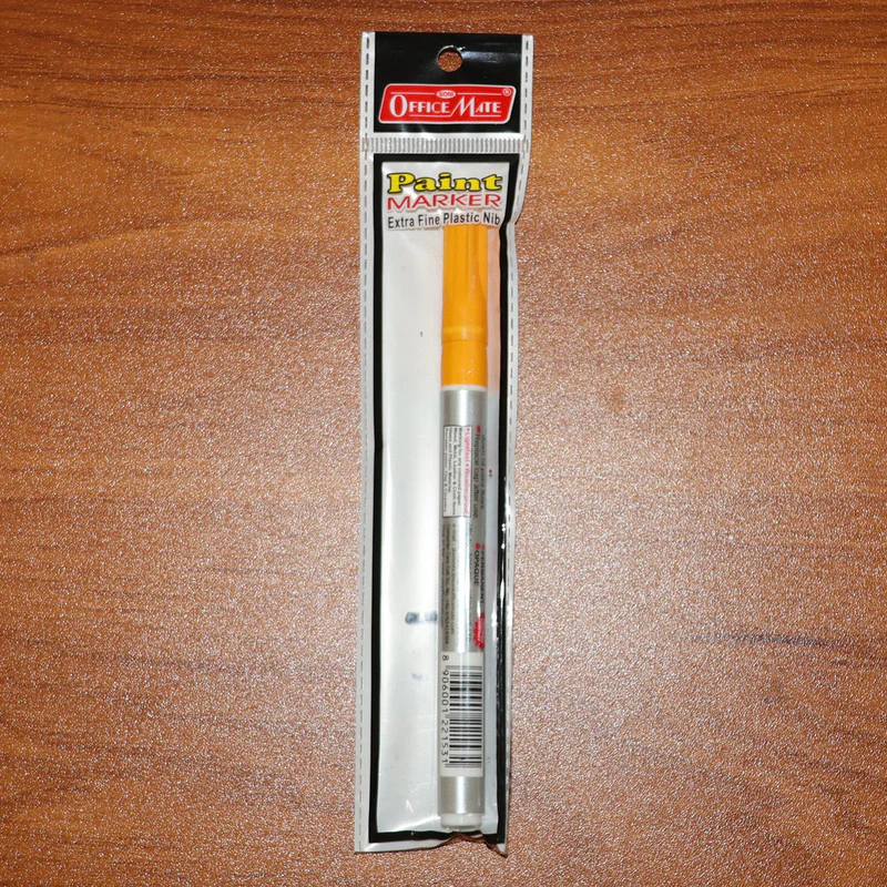 Yellow Paint Marker Pen – Extra Fine Tip Permanent Marker for Multi-Surface Use - Image 6