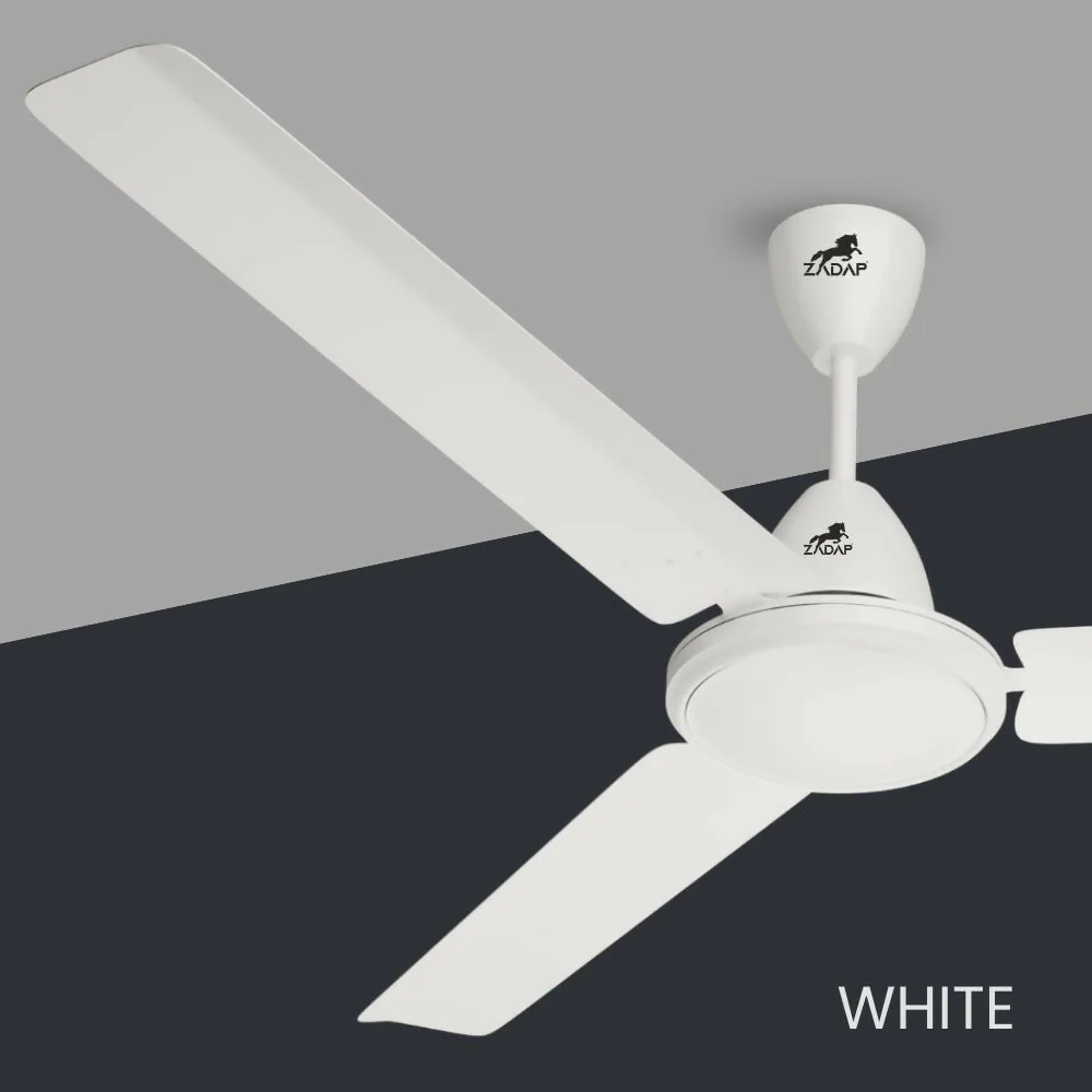 ZADAP CASA-Pro 1200mm BLDC Ceiling Fan with Remote | 28W Energy Saving | High Speed 390 RPM (White) - Image 2