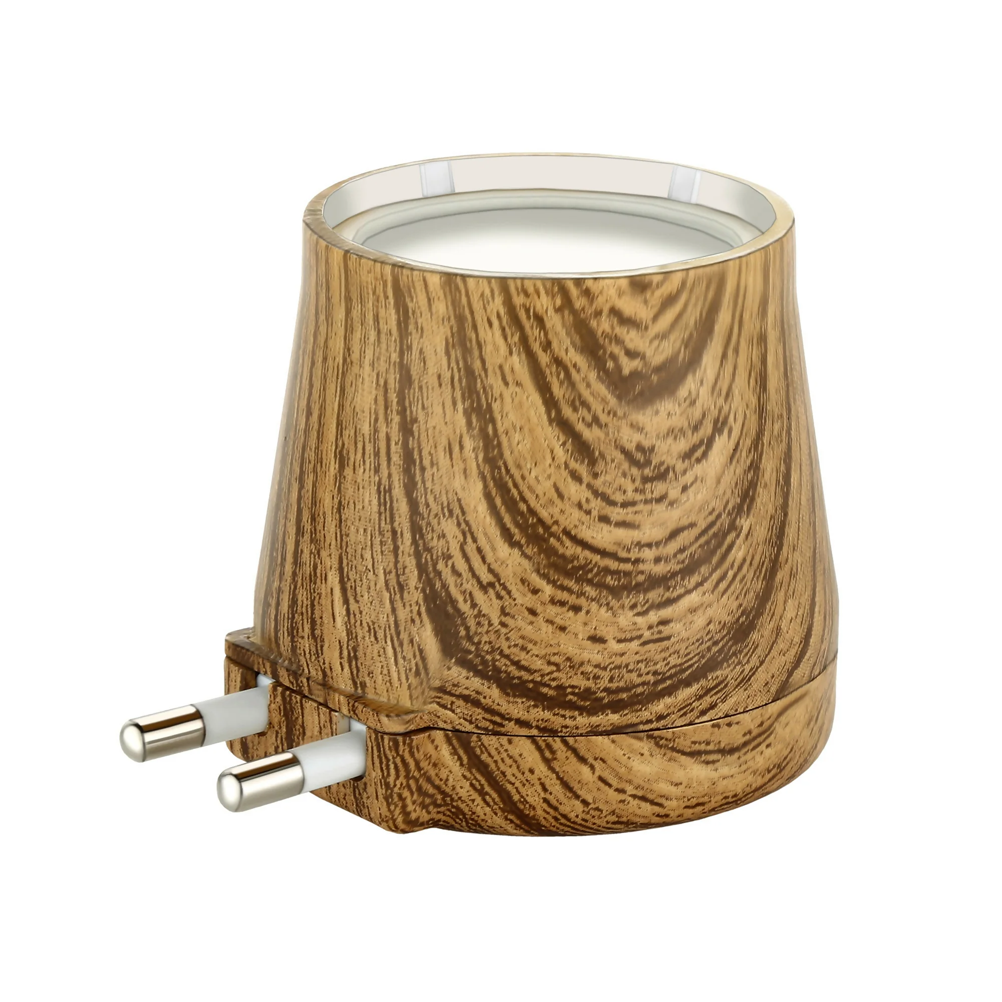 Zadap Wooden Kapoor Dani, Aroma Diffuser, Camphor Burner & Night Lamp - Image 9