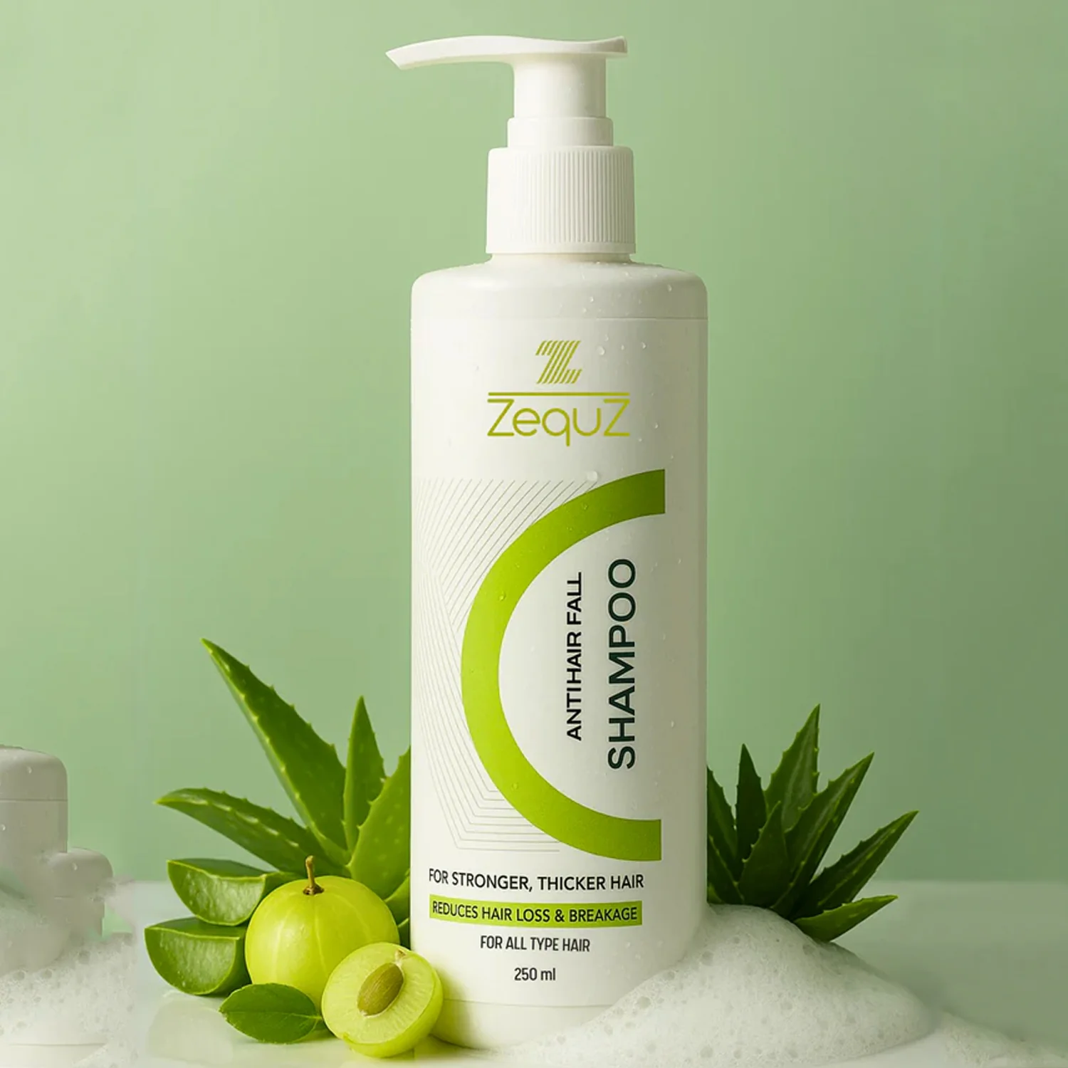 Zequz Anti Hair Fall Shampoo - (1 Pc / 250ML) - Image 6