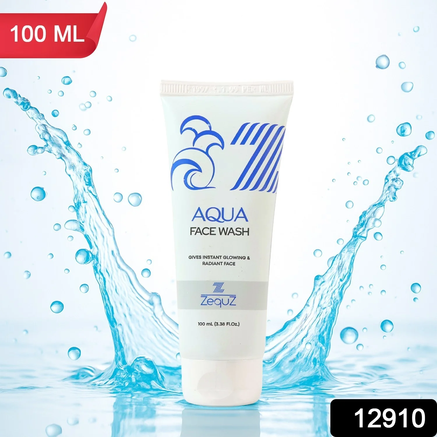 Zequz Aqua Face Wash - (1 Pc / 100ML) - Image 2