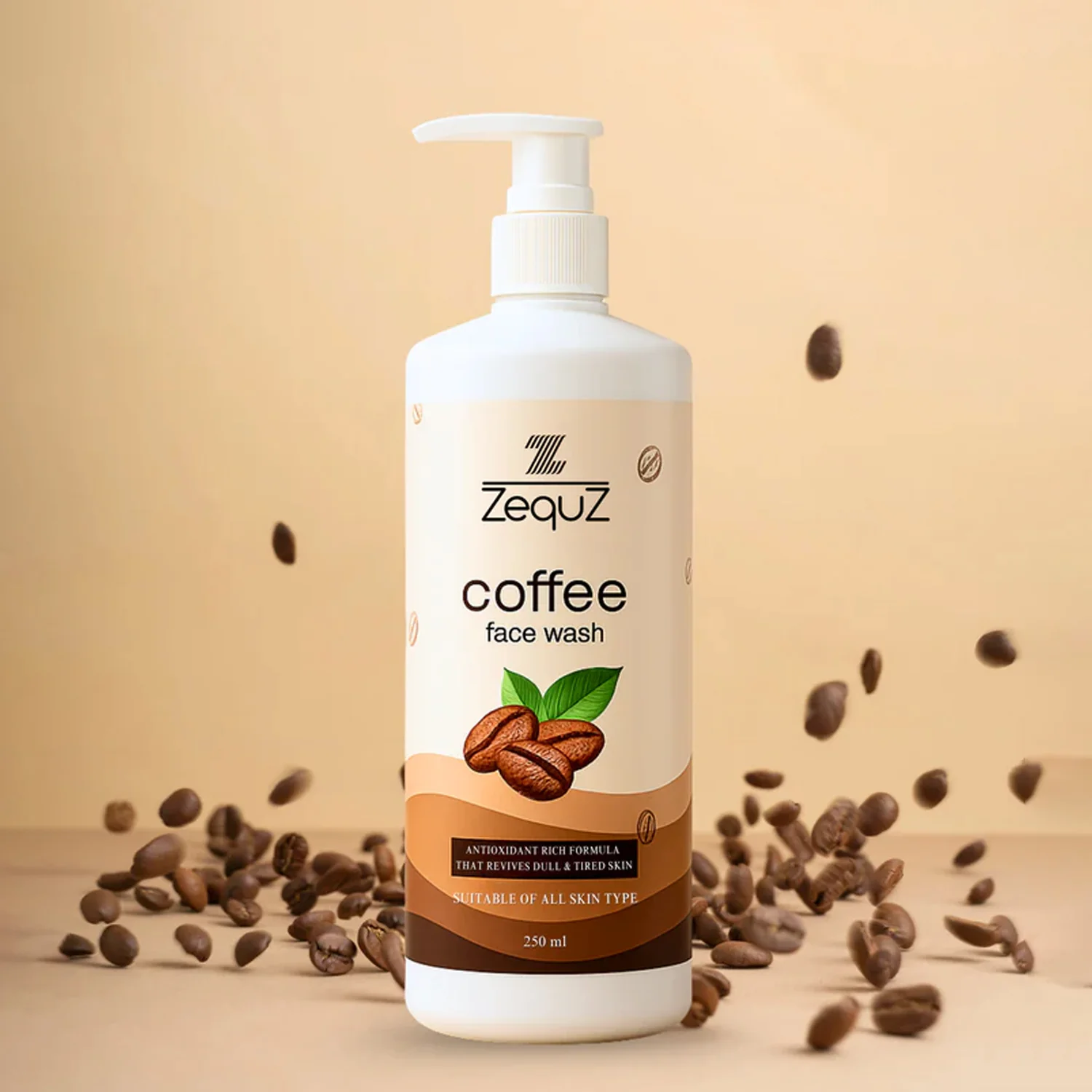 Zequz Coffee Face Wash - (1 Pc / 250 ML) - Image 3