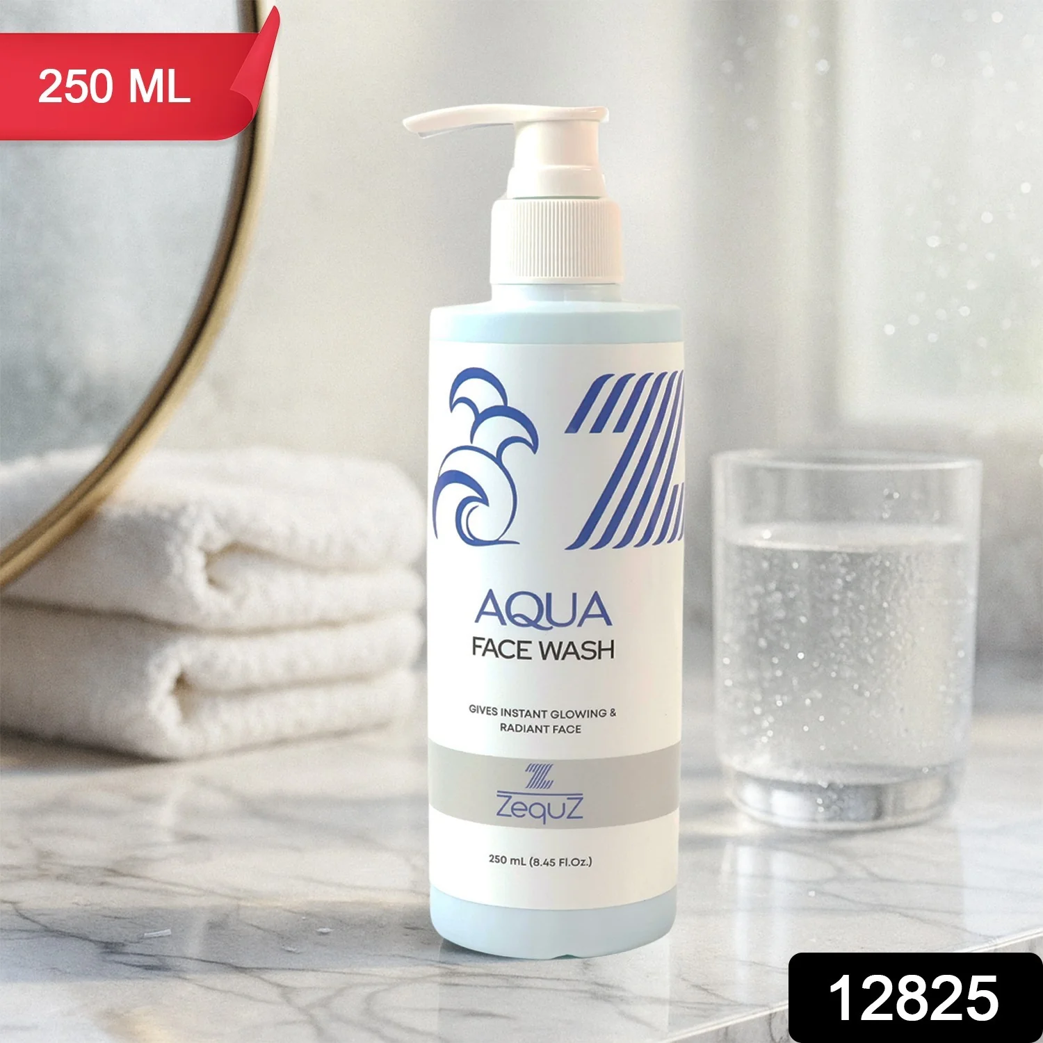 Zequz Hydrating Aqua Face Wash - (1 Pc / 250 ML) - Image 2