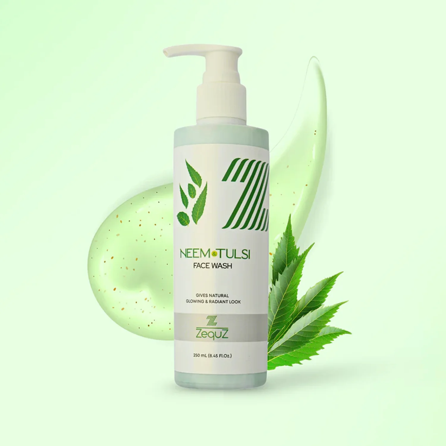 Zequz Neem & Tulsi Face Wash - (1 Pc / 250 ML) - Image 7