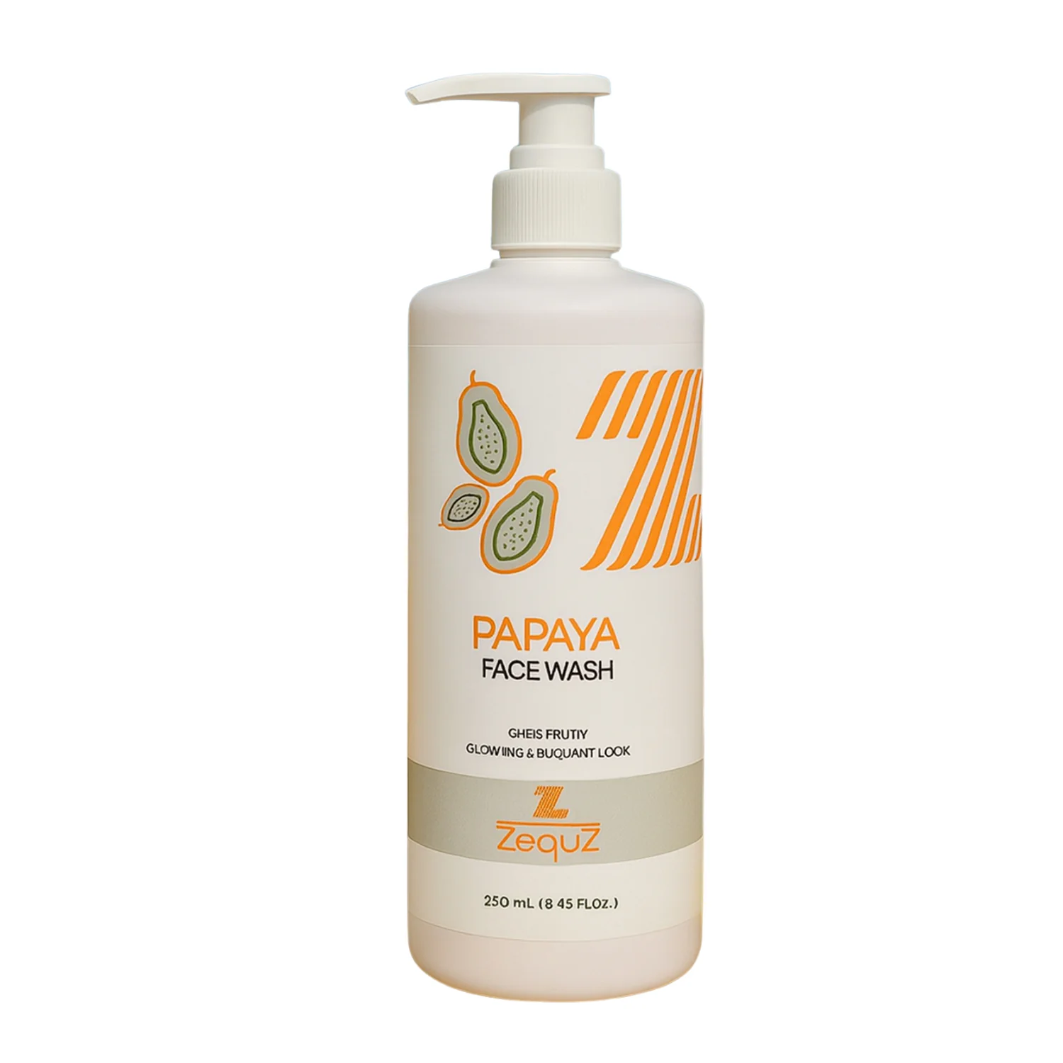 Zequz Papaya Face Wash - (1 Pc / 250 ML) - Image 5