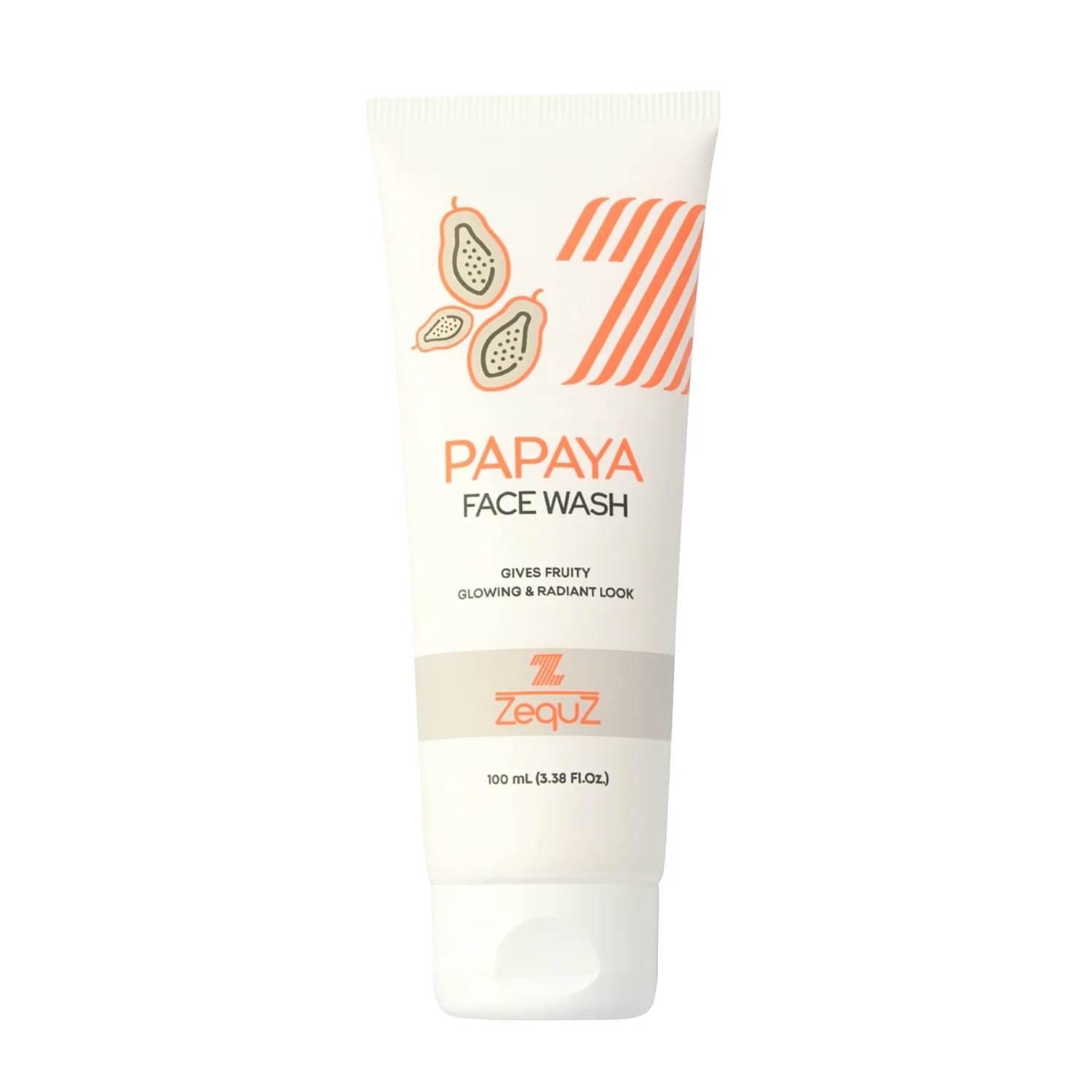 Zequz Papaya Face Wash - (100ml / 1 Pc) - Image 5
