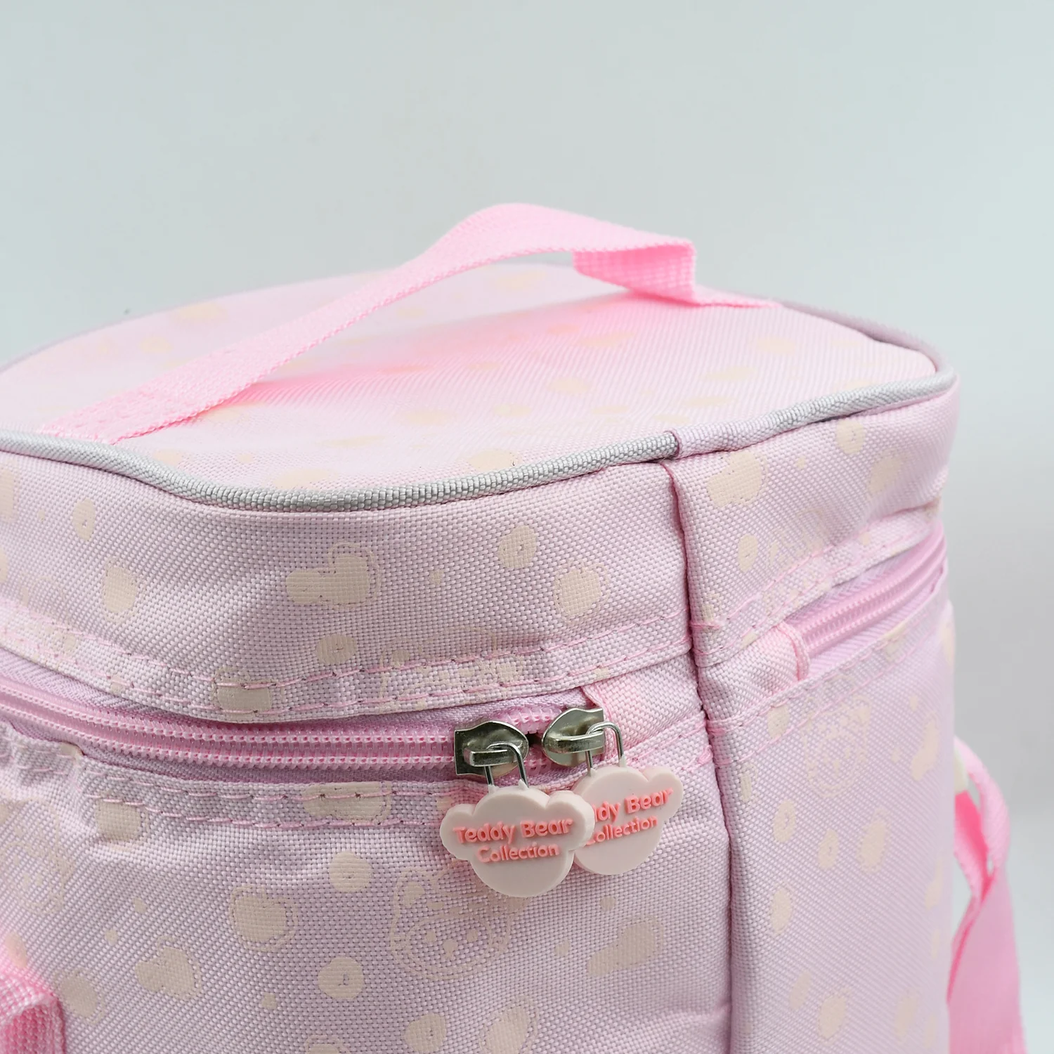 Cute Animal Zip Lunch Bag with Adjustable Strap – Reusable & Durable (1 Pc) - Image 3